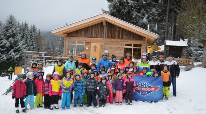 44 Teilnehmer beim Kinderskikurs des WSV Patersdorf