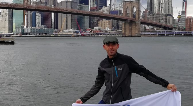 Lauf Ass aus Linden weit vorn beim New York Marathon