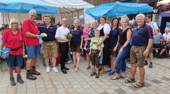 Rekordansturm beim Bergfest des WSV Patersdorf in Schön